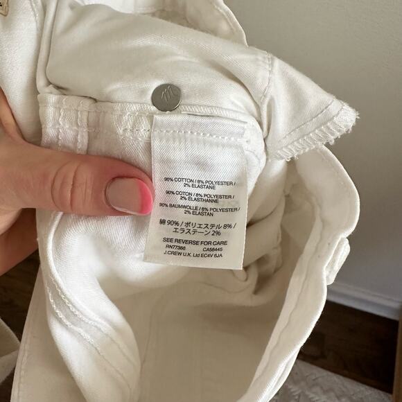 Madewell 10" High-Rise Skinny Crop Jeans: Button-Front Edition 25 $135 - Picture 9 of 11